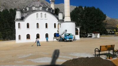 Gökbel Yaylasının merkezinde yer alan merkez camide yaşanan olay sonrası
