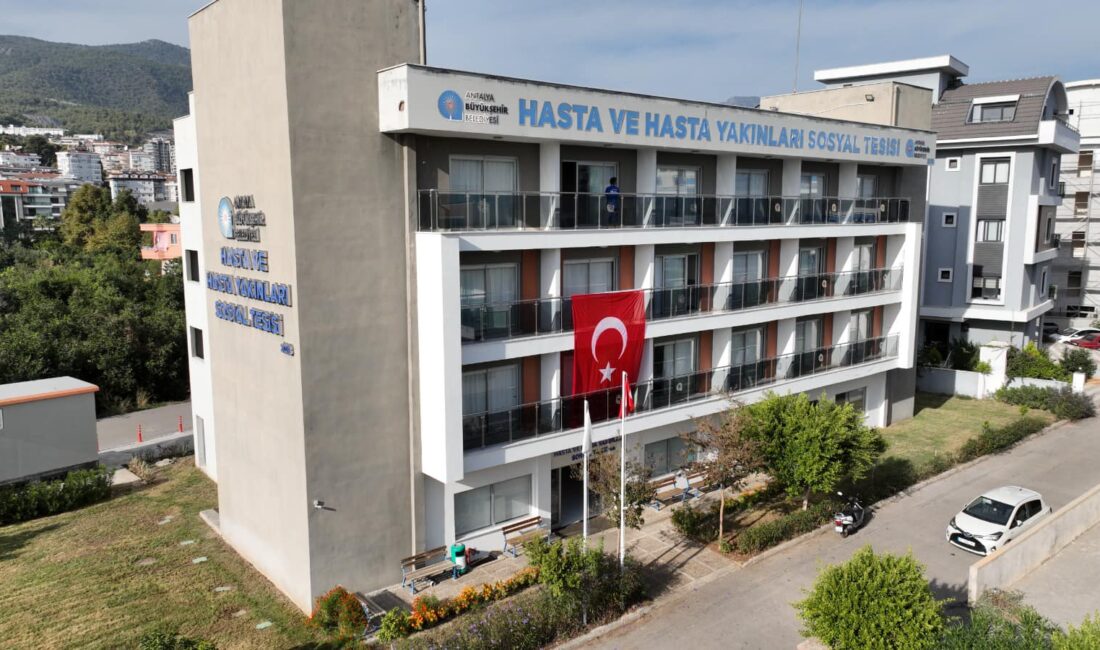 Antalya Büyükşehir Belediyesi, 2025 yılında Alanya'daki sosyal tesisinde 1.376 hasta