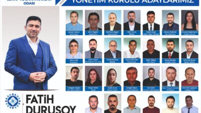 Gazipaşa Esnaf ve Sanatkarlar Odası Başkan Adayı Fatih Durusoy'un yönetimi