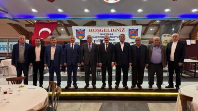 Gazipaşa Ulaştırma Hizmetleri Esnaf Odası’nın 13. Olağan Genel Kurulu’nda mevcut