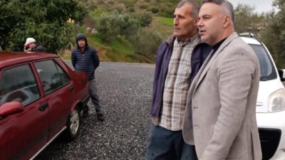 İlçede dün akşam saatlerinde etkili olan sağanak yağış ve dolu,