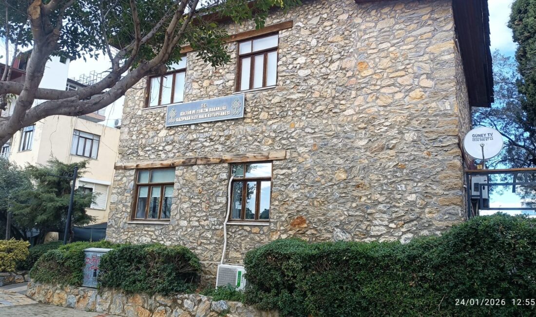 Gazipaşa’da kültür ve bilgiye erişimin merkezi olan Gazipaşa İlçe Halk