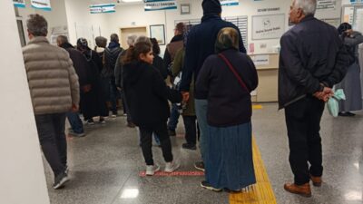 Bugün Hastanemizi Ziyaret Eden Hastalar, Sistem Yok Kriziyle Karşı Karşıya.