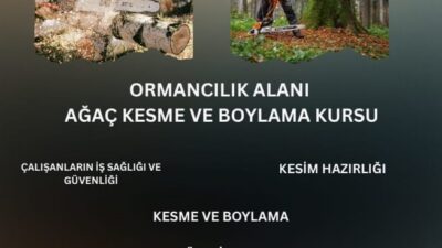 Gazipaşa Halk Eğitim Merkezi Orman İşletme Kursu İçin Talepleri Topluyor.