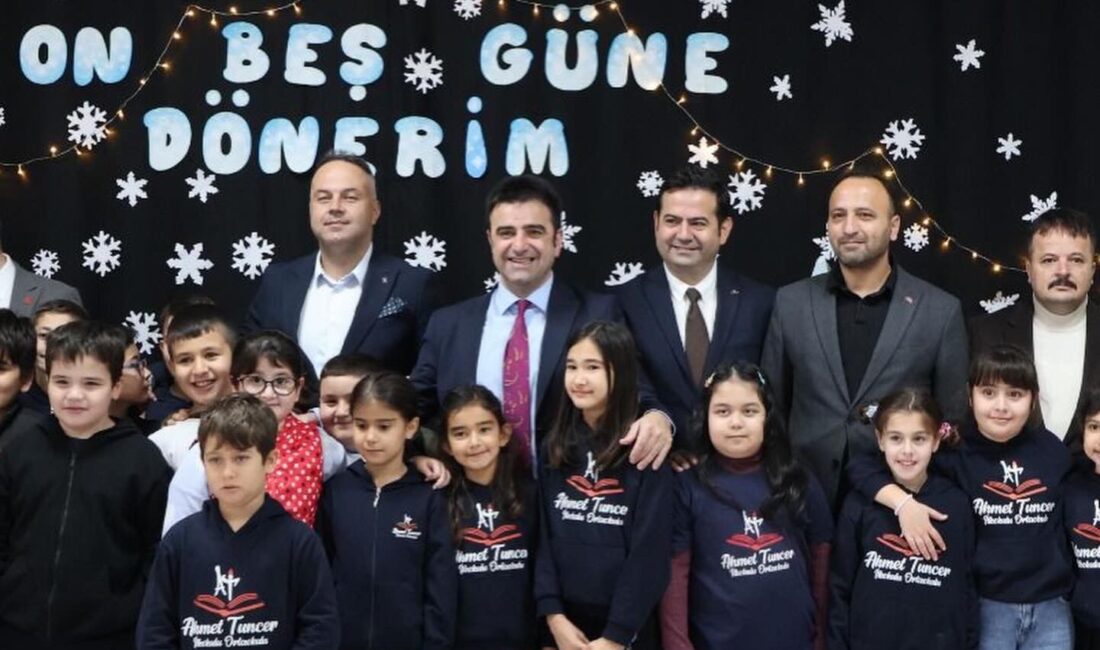 2025-2026 eğitim-öğretim yılı birinci dönemi sona ererken, Ahmet Tuncer İlk