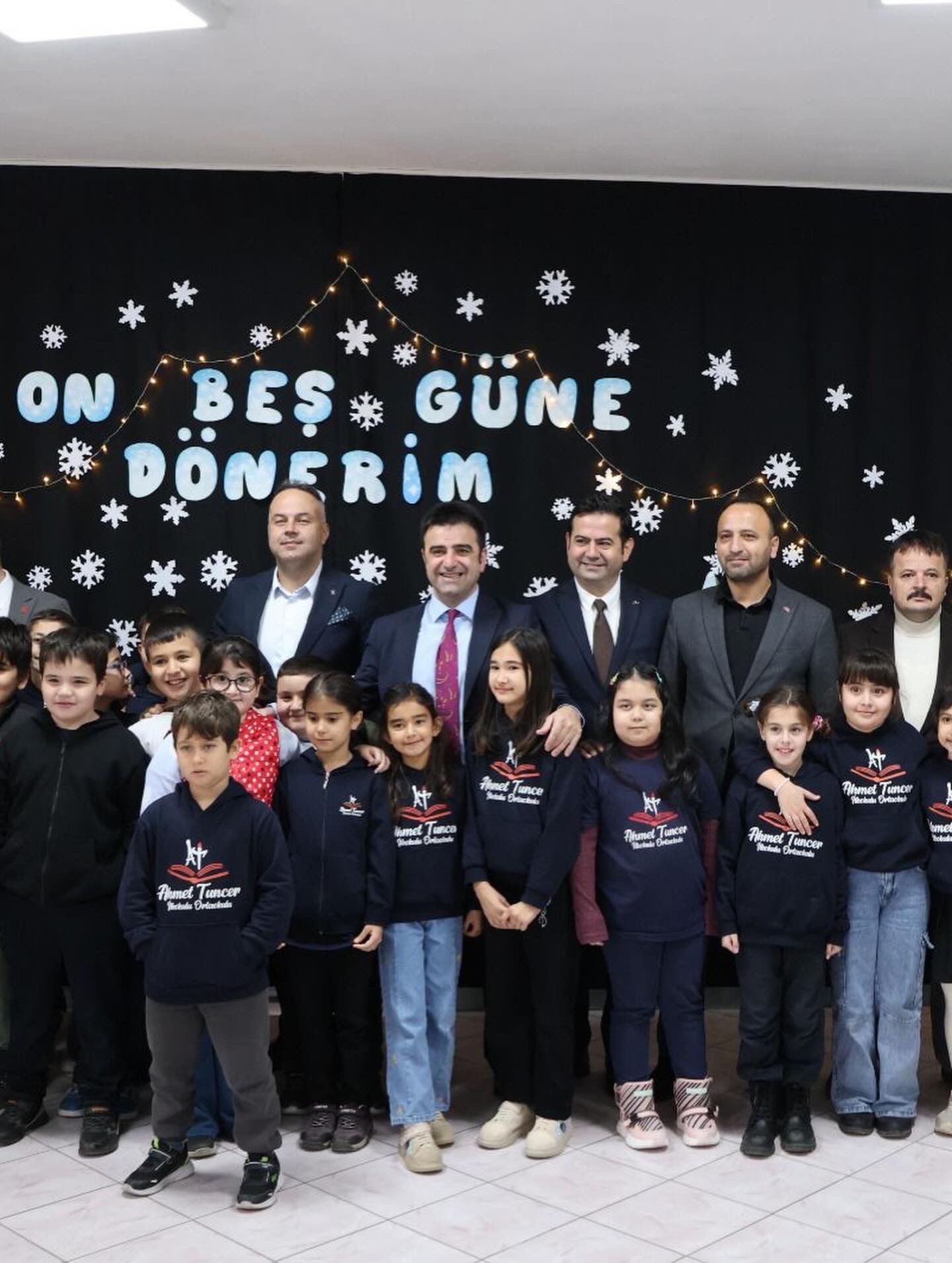 2025-2026 eğitim-öğretim yılı birinci dönemi sona ererken, Ahmet Tuncer İlk