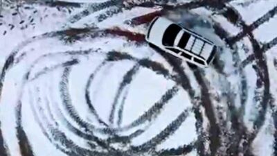 Alanya’ya bağlı Gökbel Mahallesi’nde drift yaparak trafik güvenliğini tehlikeye atan