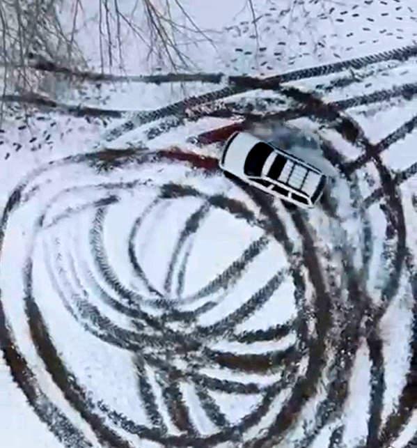 Alanya’ya bağlı Gökbel Mahallesi’nde drift yaparak trafik güvenliğini tehlikeye atan