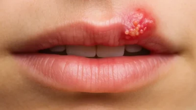 Uçuk çıkmasının nedenleri içerisinde, herpes simpleks virüsü nedeniyle gözlemlenen hastalık