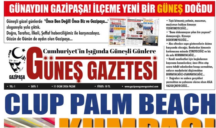İLÇEME YENİ BİR GÜNEŞ DOĞDU!