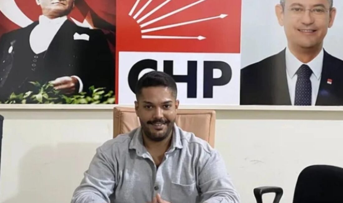 CHP Gazipaşa Gençlik Kolları Başkanı Yunuscan Karaduman, Nusaybin’de Türk bayrağının