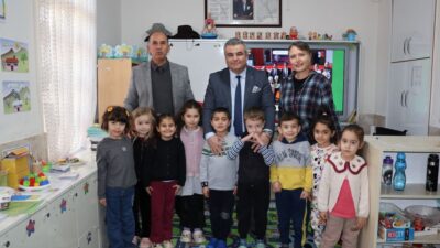 Gazipaşa İlçe Millî Eğitim Müdürü Remzi YETKİN, Muzkent İlkokulunda düzenlenen