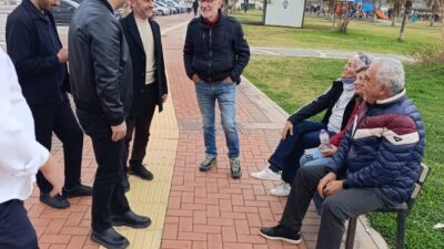AK Parti İlçe Başkanı Sn. Ramis Yiğit ve ilçe yönetim