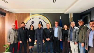 Zafer Partisi Gazipaşa İlçe Başkanı Bülent Şahan ve yönetim kurulu