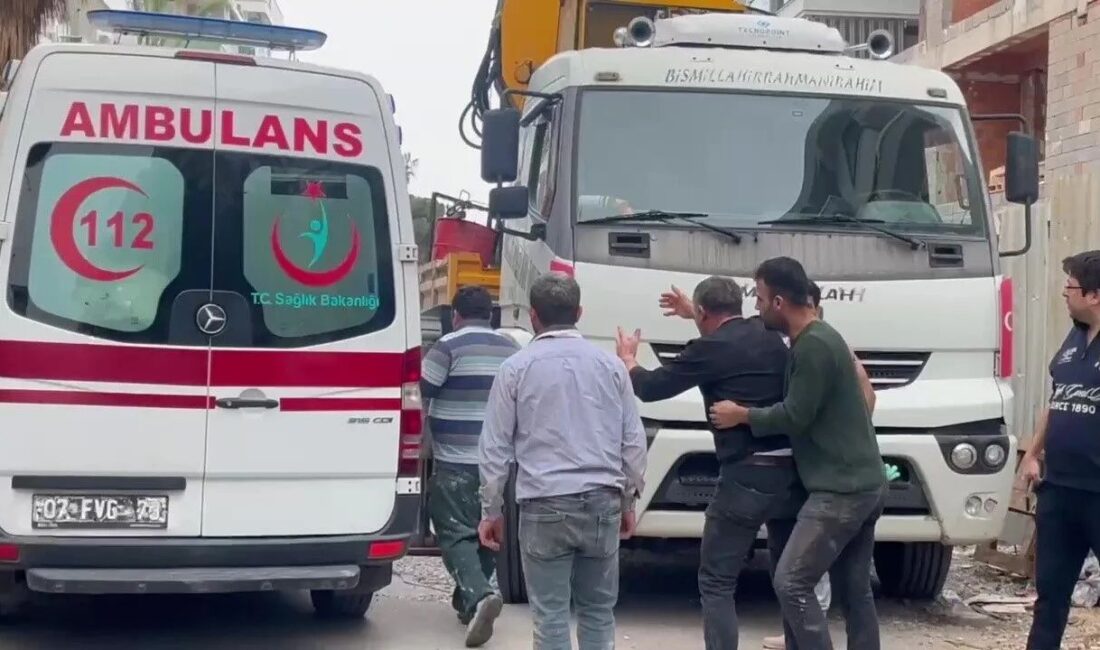 Antalya’nın Muratpaşa ilçesinde meydana gelen iş kazası, genç bir işçinin