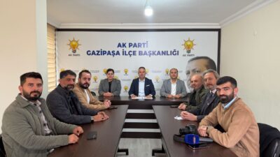 AK Parti Gazipaşa İlçe Başkanı Ramis Yiğit, saat 11.00’de ilçe