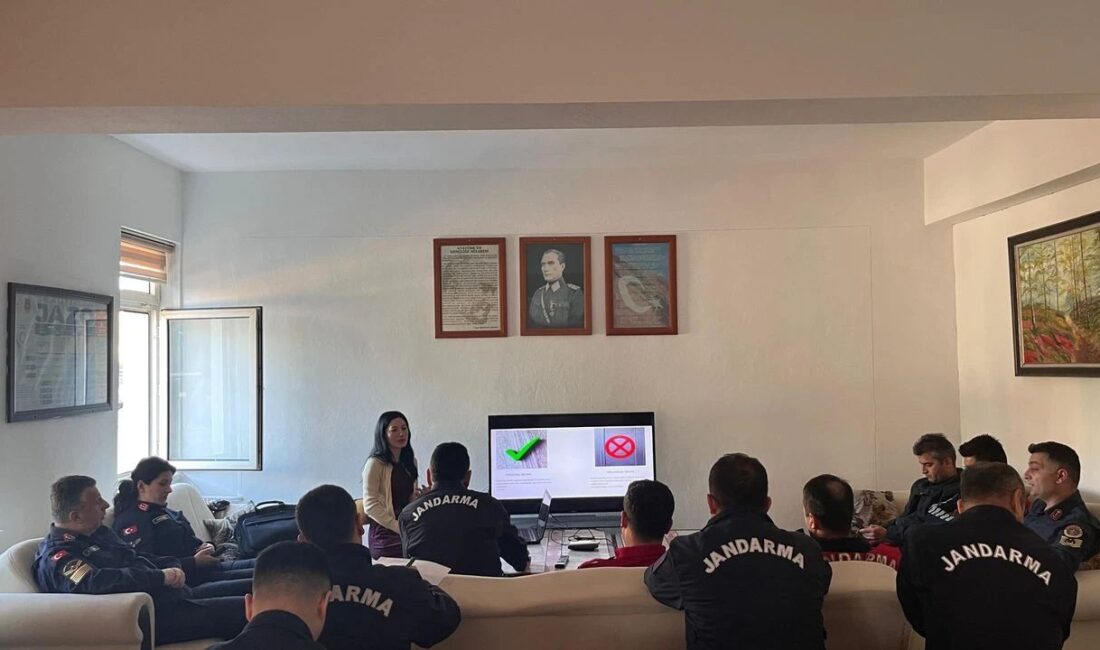 Gazipaşa’da görev yapan jandarma personeline yönelik olarak iletişim, stres ve