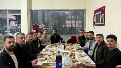 Cumhuriyet Halk Partisi (CHP) Gazipaşa Gençlik Kolları, parti binasında düzenlenen