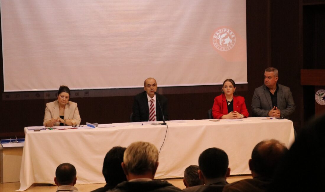 Gazipaşa Belediyesi Mart Ayı Olağan Meclis Toplantısı, 2 Mart Pazartesi