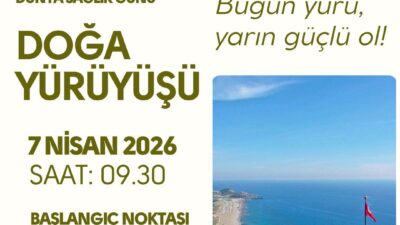 Gazipaşa’da 7 Nisan Dünya Sağlık Günü kapsamında anlamlı bir etkinlik