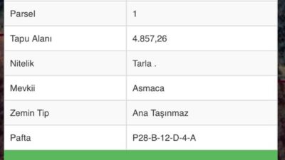 Karalar Mahallesi’nde yer alan bir parselle ilgili ortaya atılan iddialar