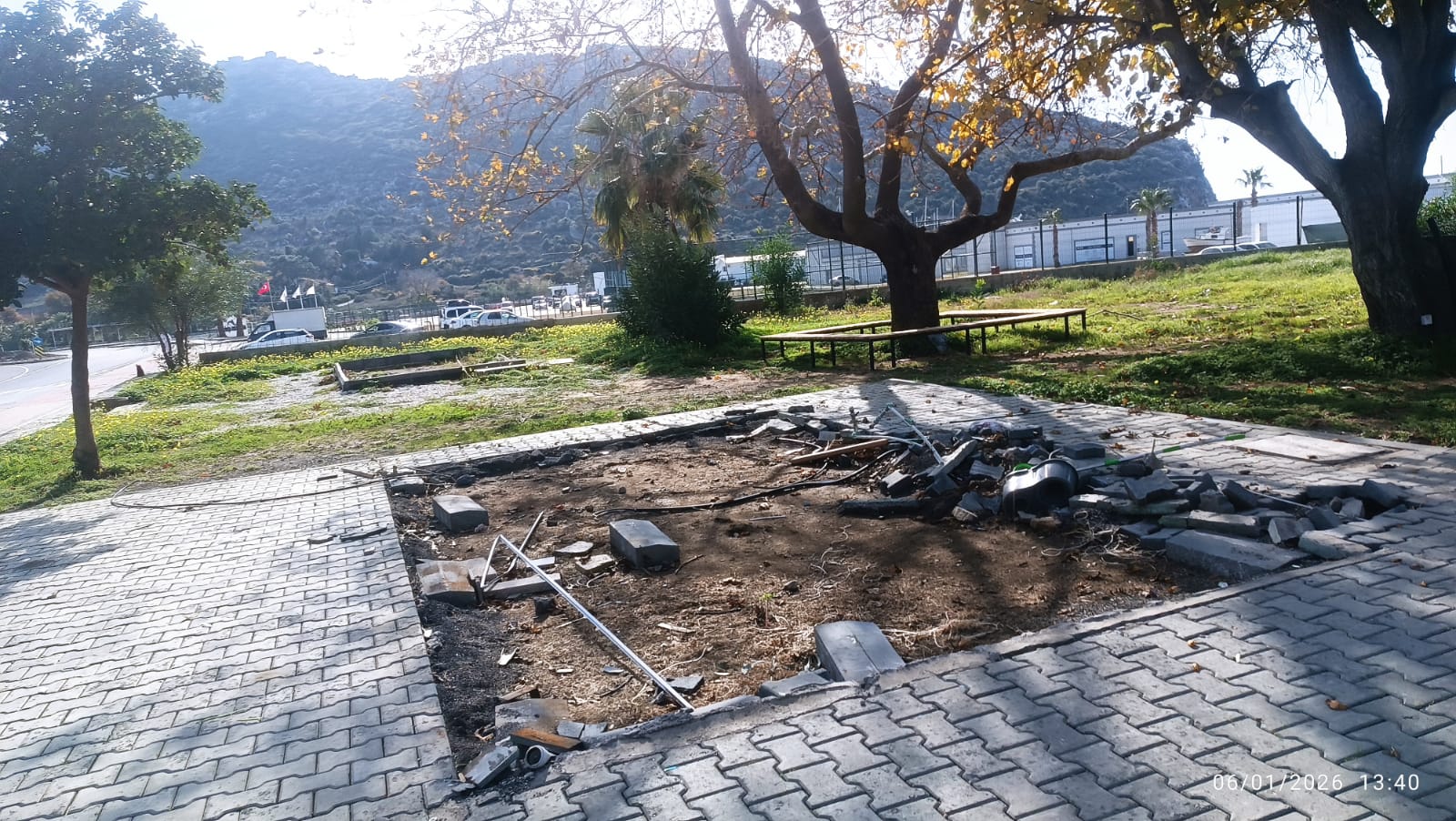 Ve yine Selinus Plajında bulunan Piknik Alanı... Aqua Park gibi